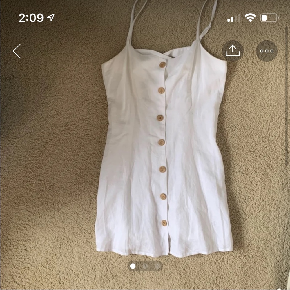 urban outfitters white dress!